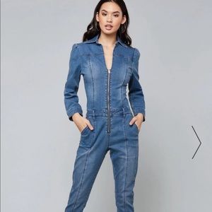 Denim Jumpsuit bebe